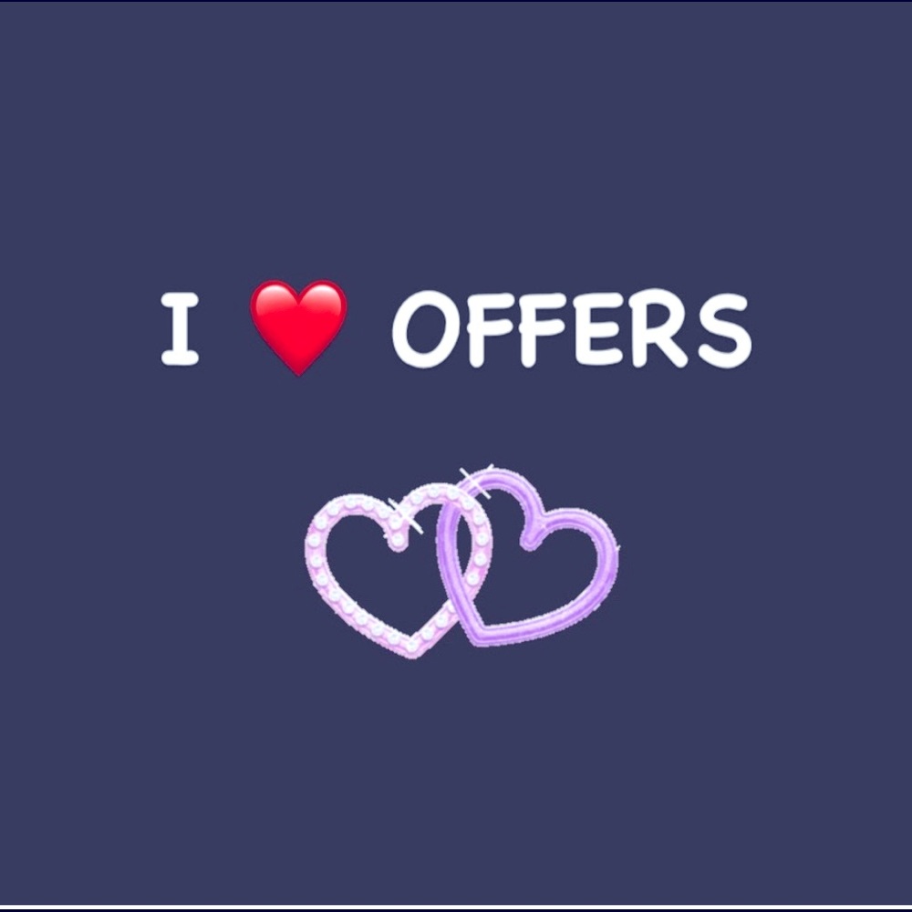 Please don’t hesitate to make offers!